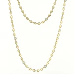 Coffee Bean Pearl Necklace