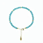 Delicate Turquoise Bracelet - 4mm